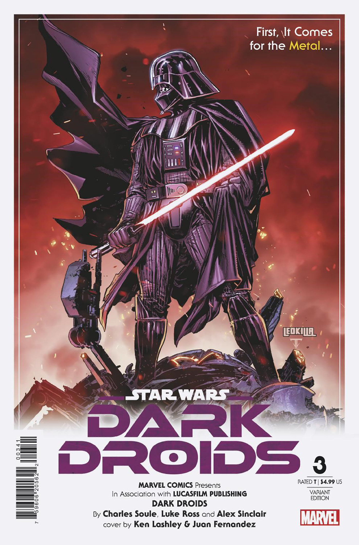 Star Wars: Dark Droids #3 Ken Lashley Variant (Dark Droids)