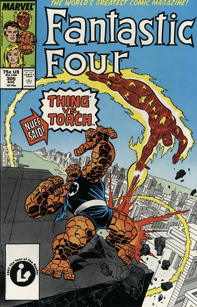 Fantastic Four #305 [Direct] - Fn/Vf