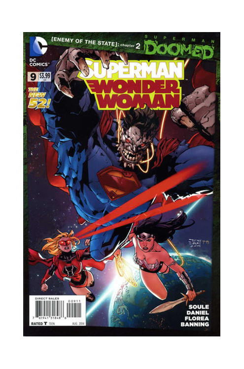 Superman Wonder Woman #9 (Doomed) (2013)