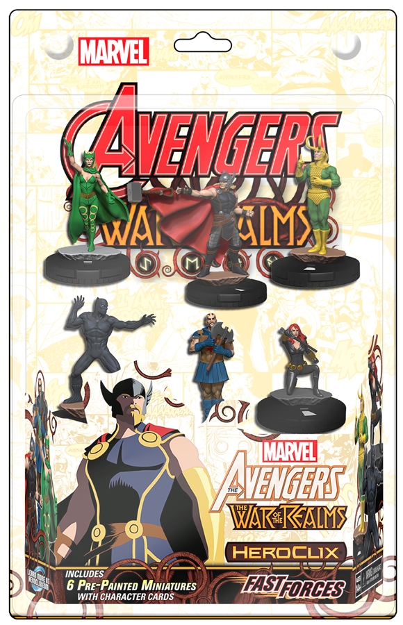 Marvel Heroclix Avengers War Realms Fast Forces