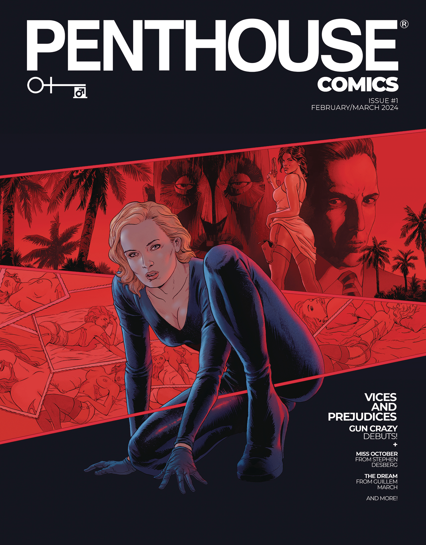 Penthouse Comics #1 Cover F Sammelin (Mature)