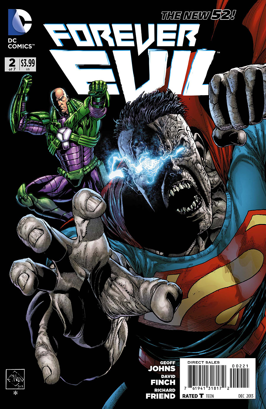 Forever Evil #2 Villain Cover A Variant Edition