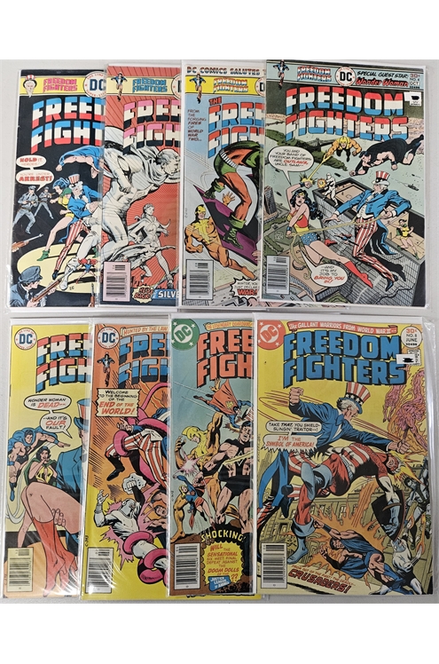 Freedom Fighters #1-8 (1976) 