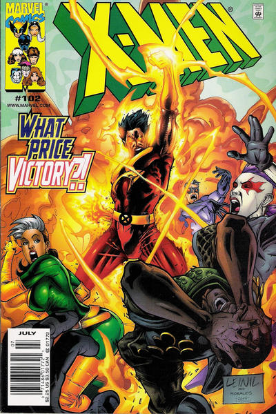 X-Men #102 [Newsstand](1991)- Vf/Nm 9.0