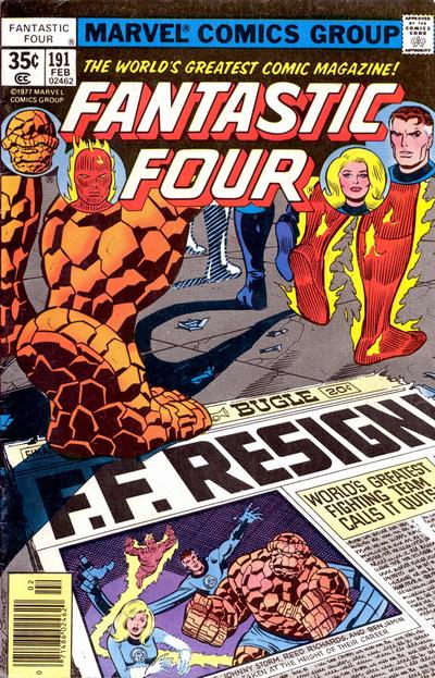 Fantastic Four #191 - Fn/Vf
