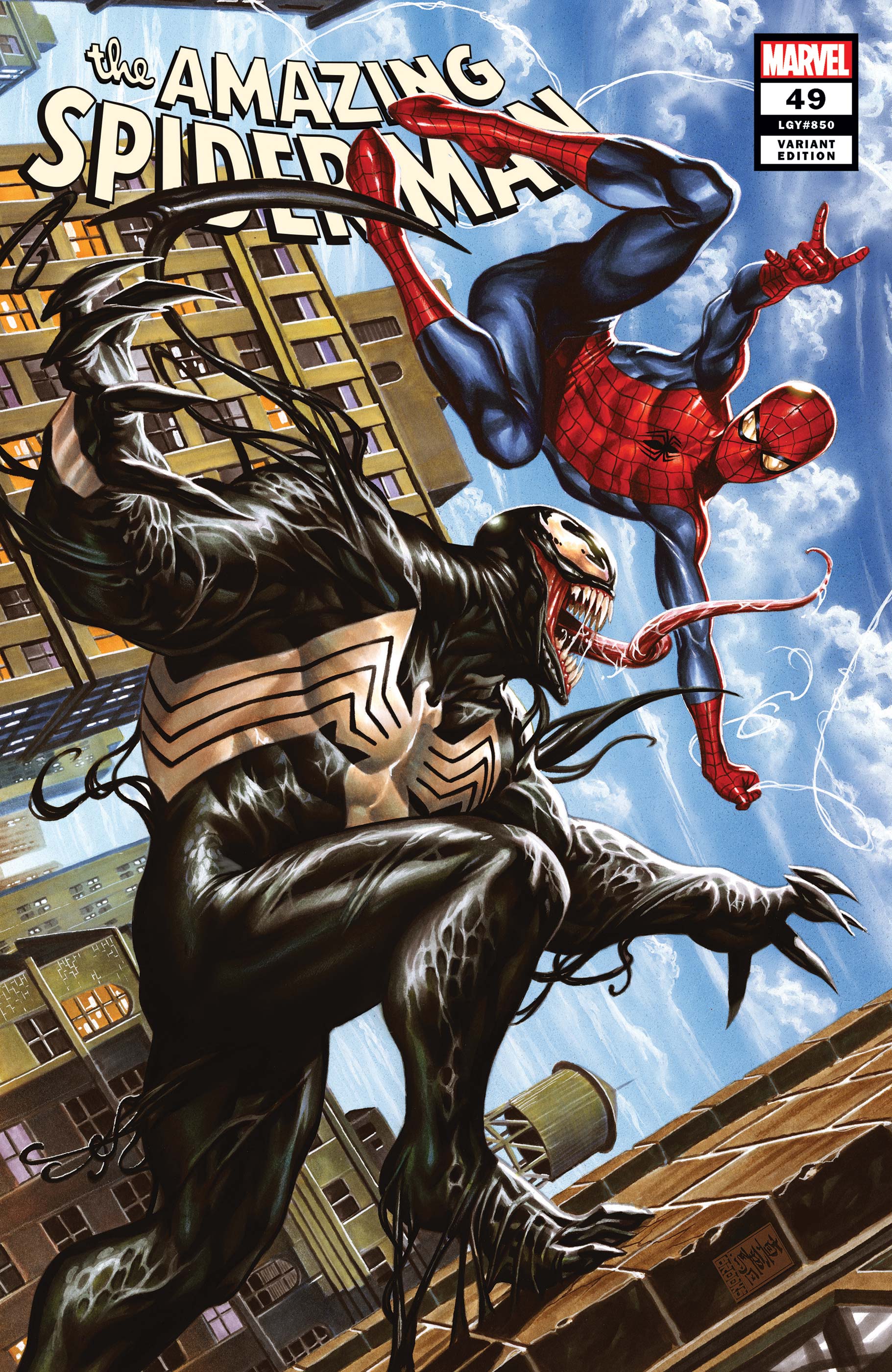 Amazing Spider-Man #49 Brooks Variant (2018)