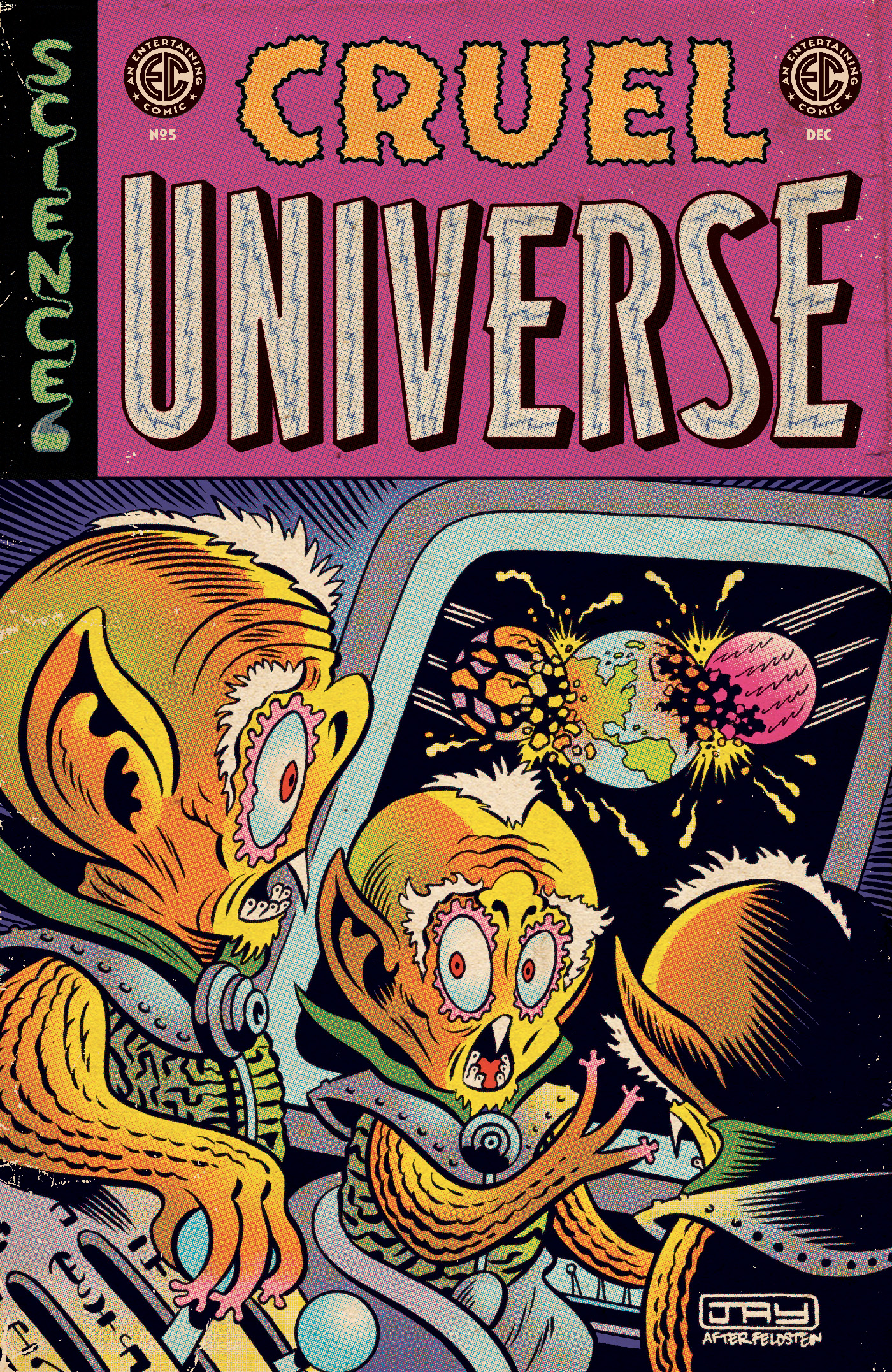 EC Cruel Universe #5 Cover C 1 for 10 Incentive Jay Stephens EC Homage Variant (Mature) (Of 5)