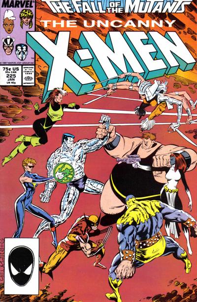 The Uncanny X-Men #225 [Direct]-Near Mint (9.2 - 9.8)