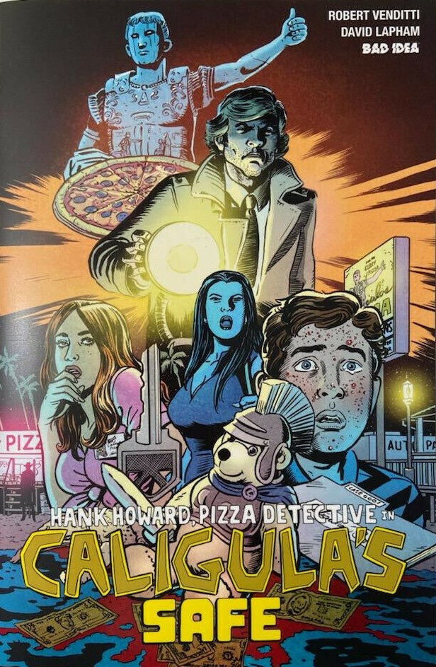 Hank Howard, Pizza Detective In Caligula's Safe #1