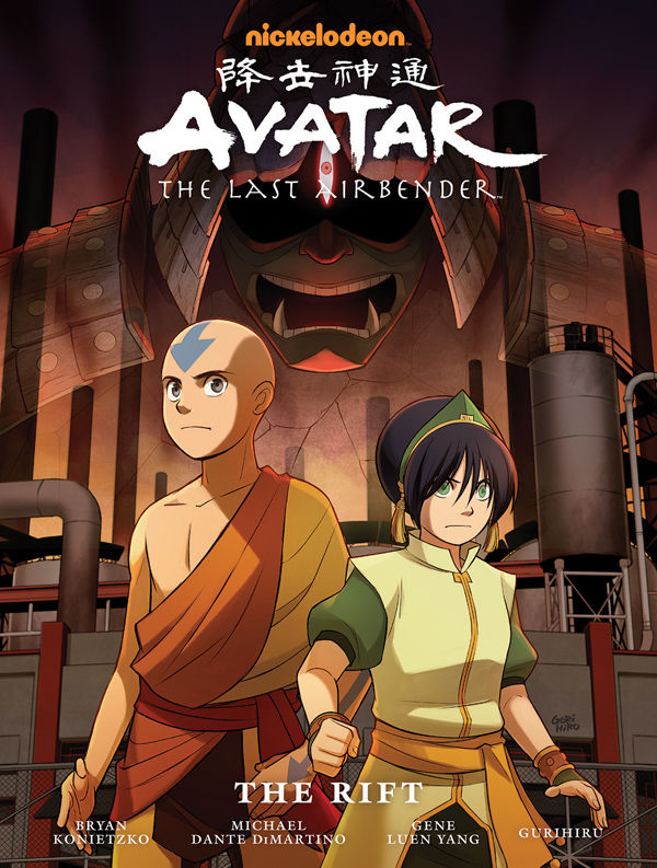 Avatar Last Airbender Hardcover Library Edition Volume 3 Rift