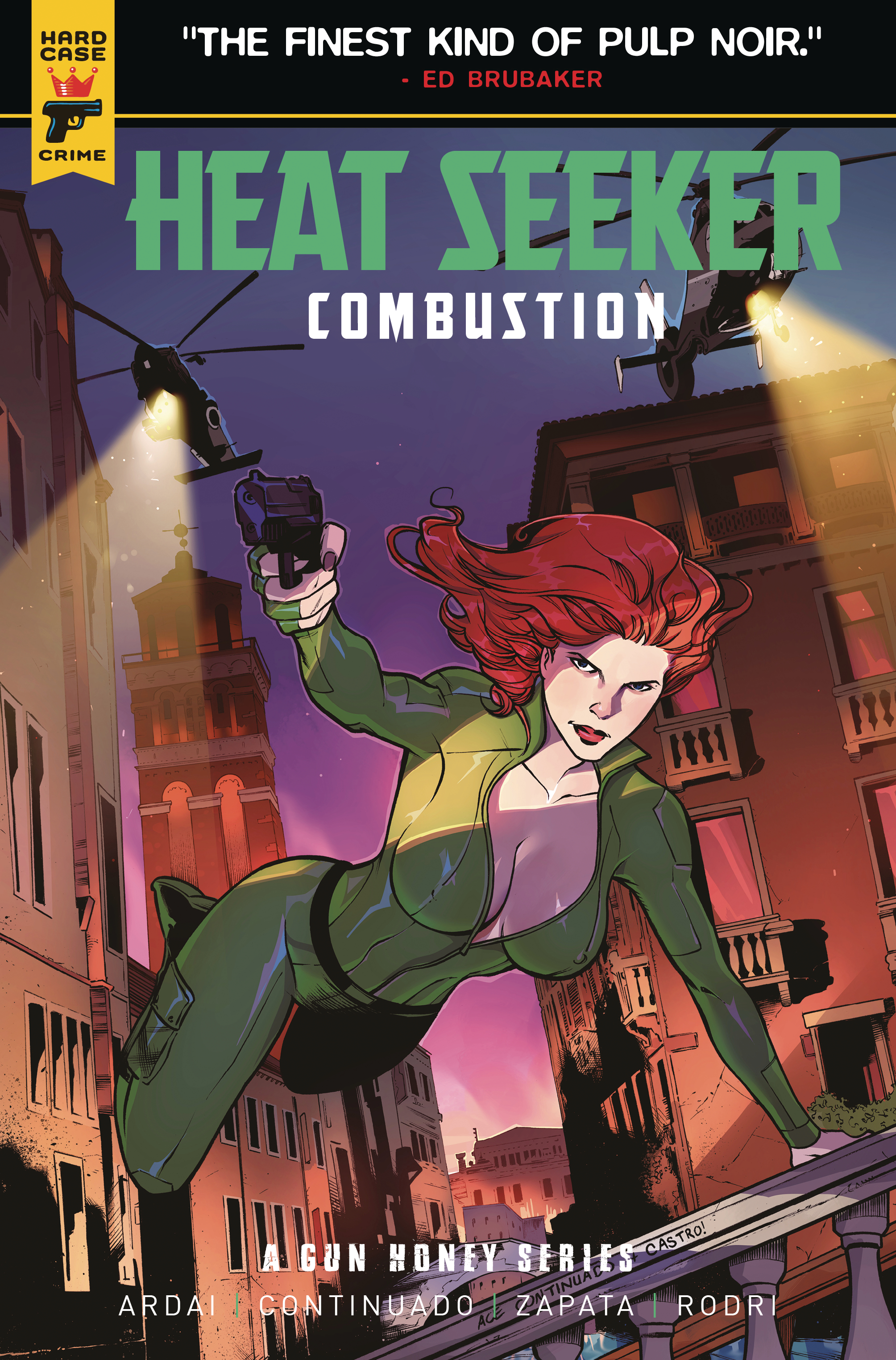 Heat Seeker Combustion Gun Honey Series #1 Cover C Continuado (Mature)