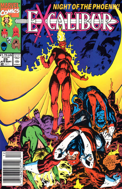 Excalibur #29 [Newsstand](1988)-Fine (5.5 – 7)