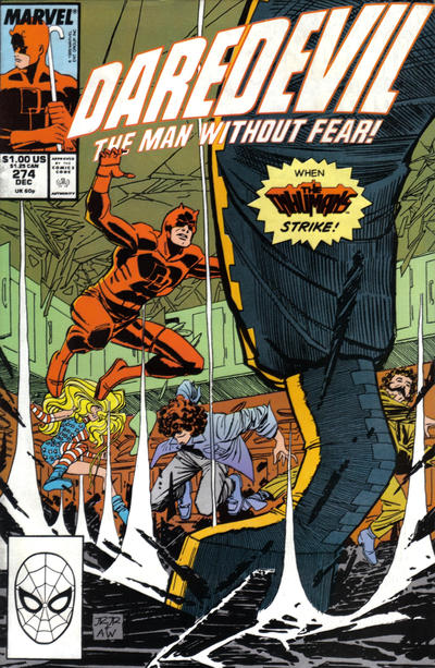 Daredevil #274 [Direct]-Fine (5.5 – 7)