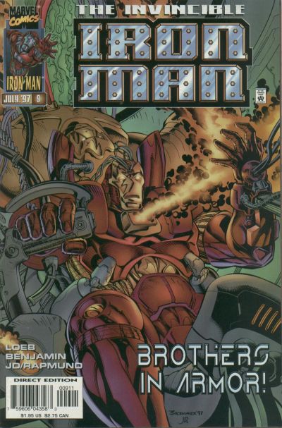 Iron Man #9 [Direct Edition] - Vf 8.0