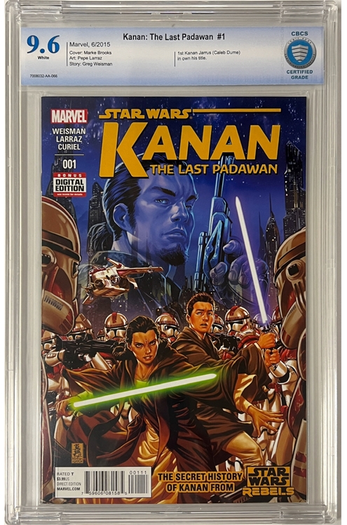 Star Wars: Kanan - The Last Padawan #1 Cbcs 9.6