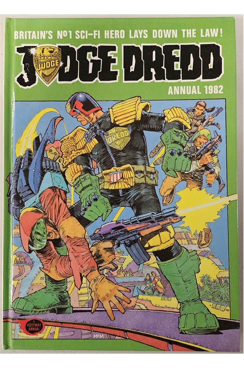 Judge Dredd Annual 1982 Hardcover (2000 AD) Used - Very Good