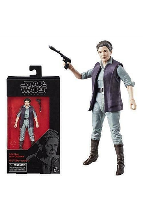 Star Wars The Black Series Episode 8 General Leia Organa 6-Inch Action Figure