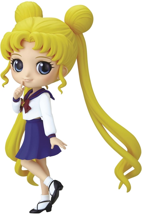 Banpresto Pretty Guardian Sailor Moon Eternal The Movie Q Posket Usagi Tsukino Pre-Owned