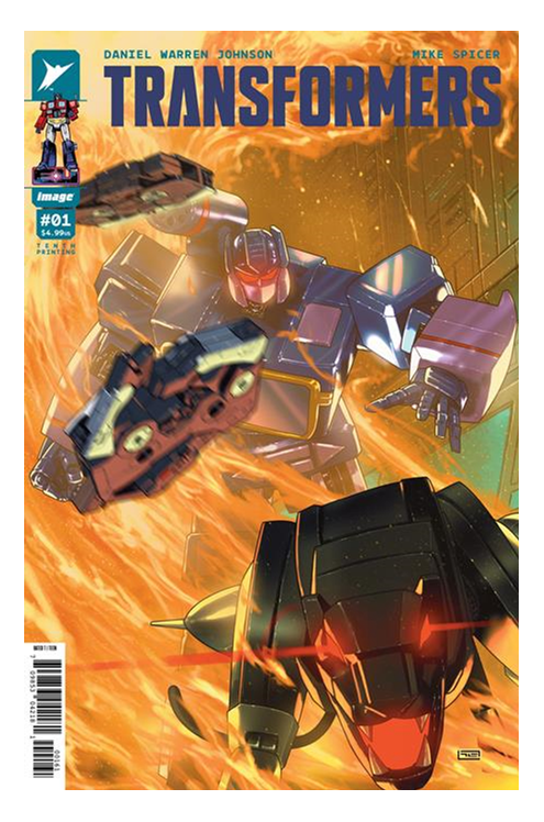 Transformers #1 Tenth Printing Cover F Taurin Clarke Variant