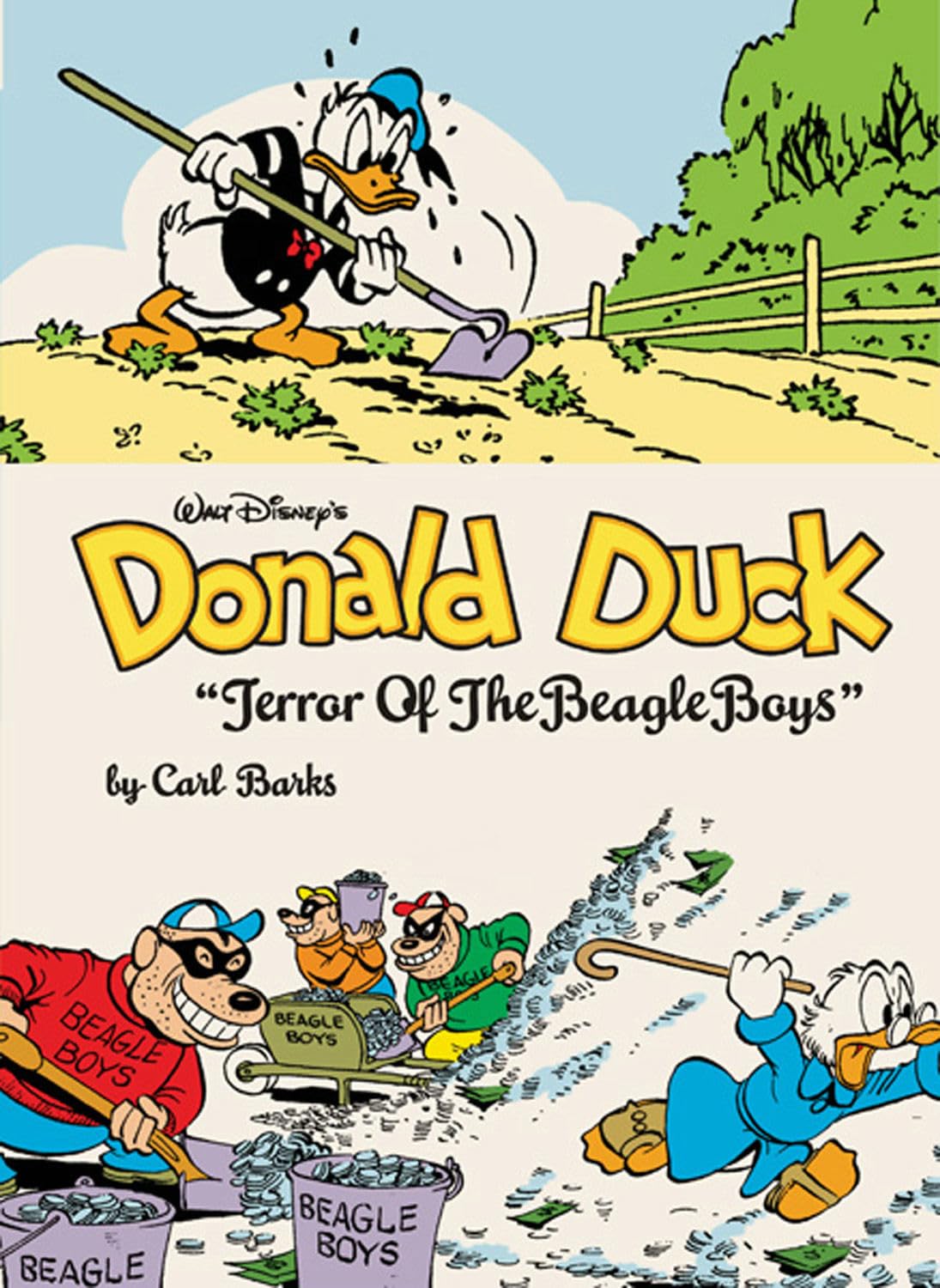 Walt Disney Donald Duck Hardcover Volume 8 Terror of the Beagle Boys (2023 Printing)