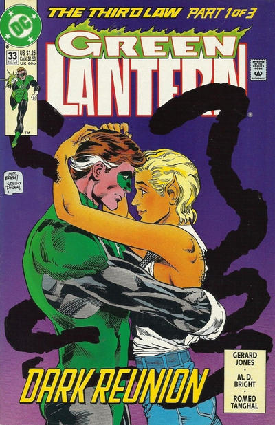 Green Lantern #33 (1990) [Direct]-Fine (5.5 – 7)