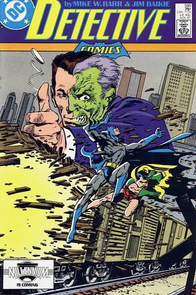 Detective Comics #580 [Direct]-Fine (5.5 – 7)