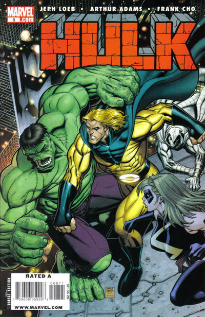 Hulk #8 [Art Adams Cover] - Vf/Nm 9.0