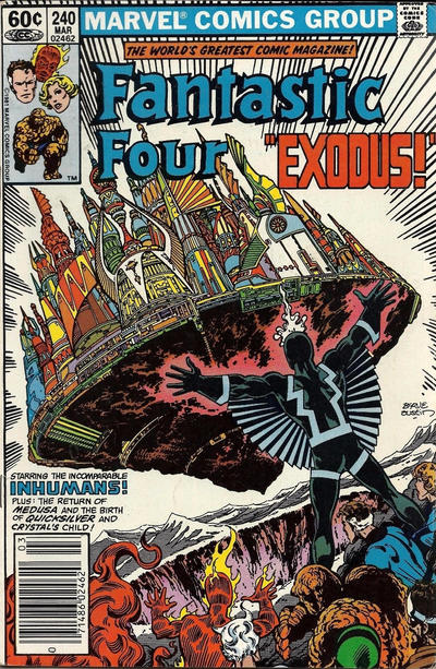 Fantastic Four #240 [Newsstand]-Very Good (3.5 – 5)