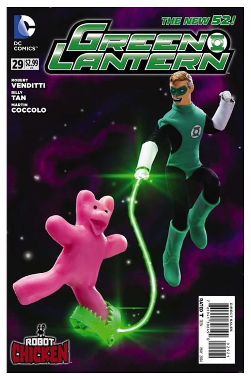 Green Lantern #29 Robot Chicken Variant Edition (2011)