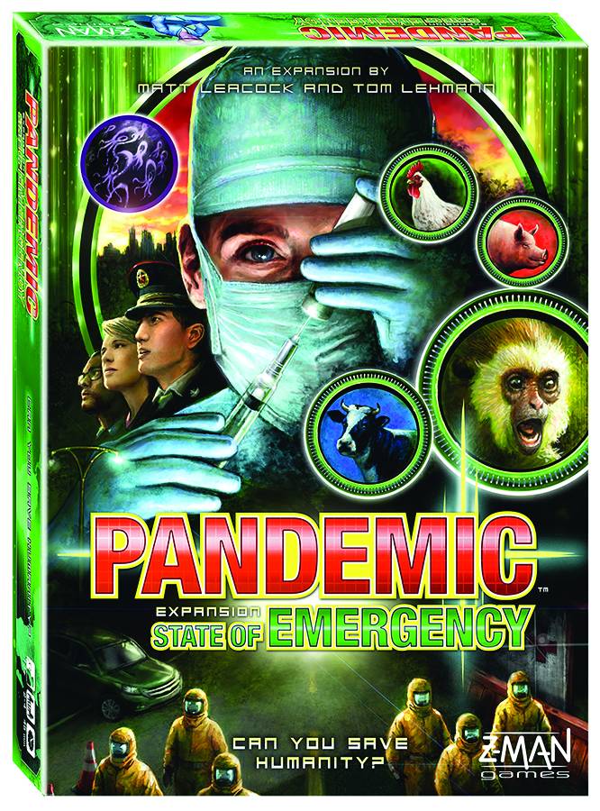 Pandemic State of Emergency Board Game Expansion