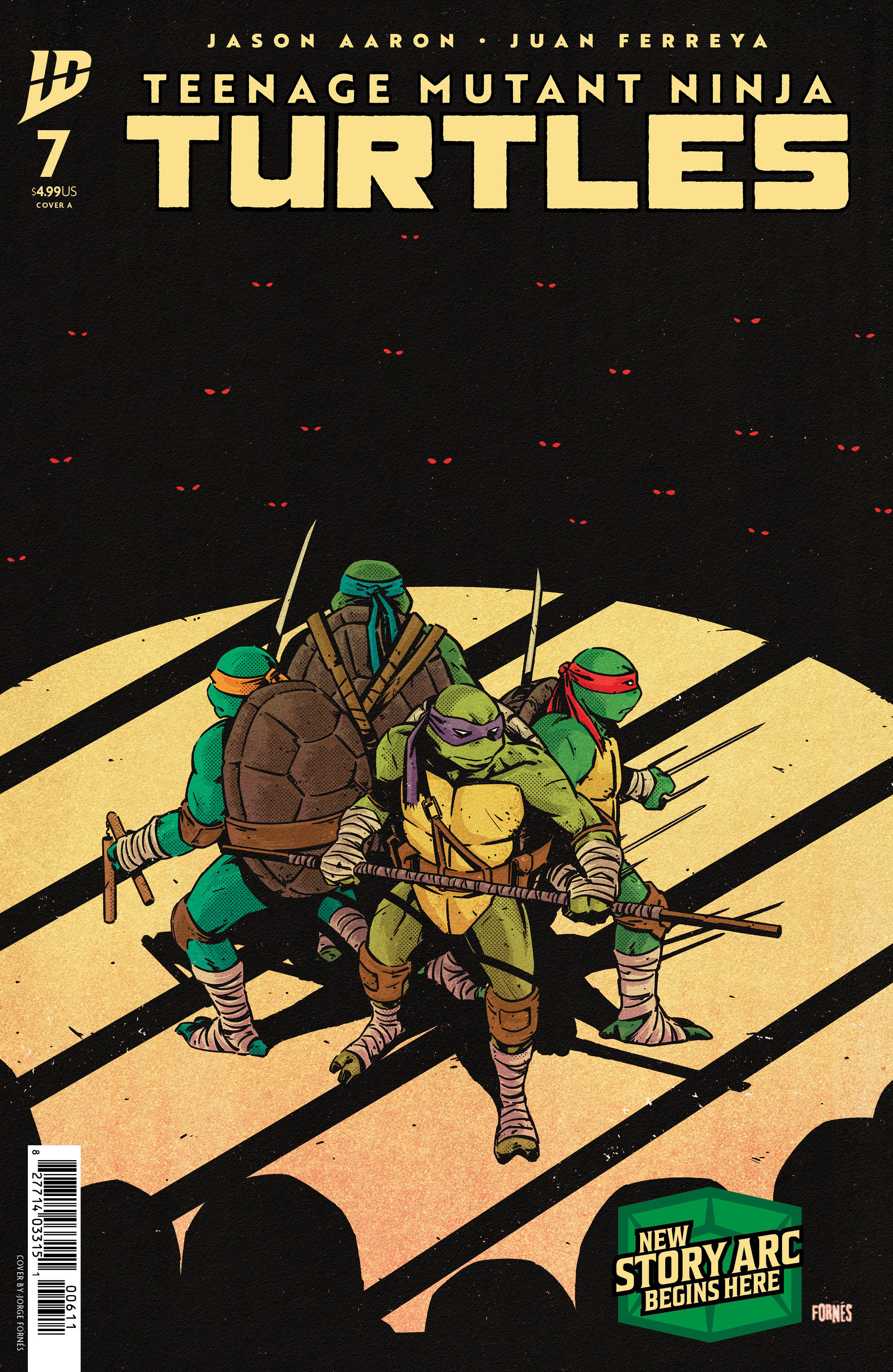 Teenage Mutant Ninja Turtles #7 Cover A Fornés