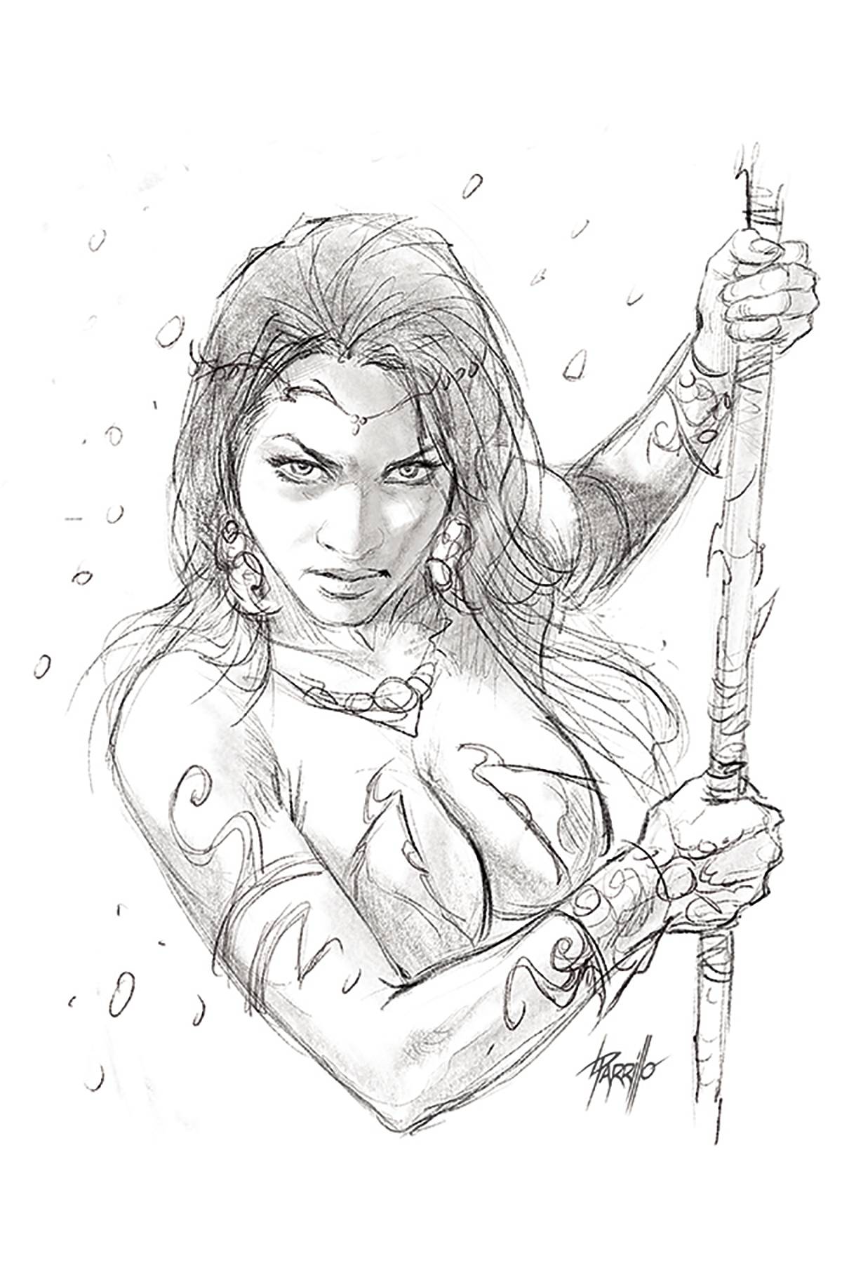 Dejah Thoris #1 40 Copy Parrillo Pencil Incentive (2019)