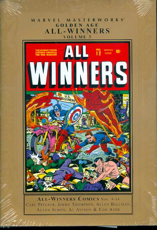 Marvel Masterworks Golden Age All Winners Hardcover Volume 3
