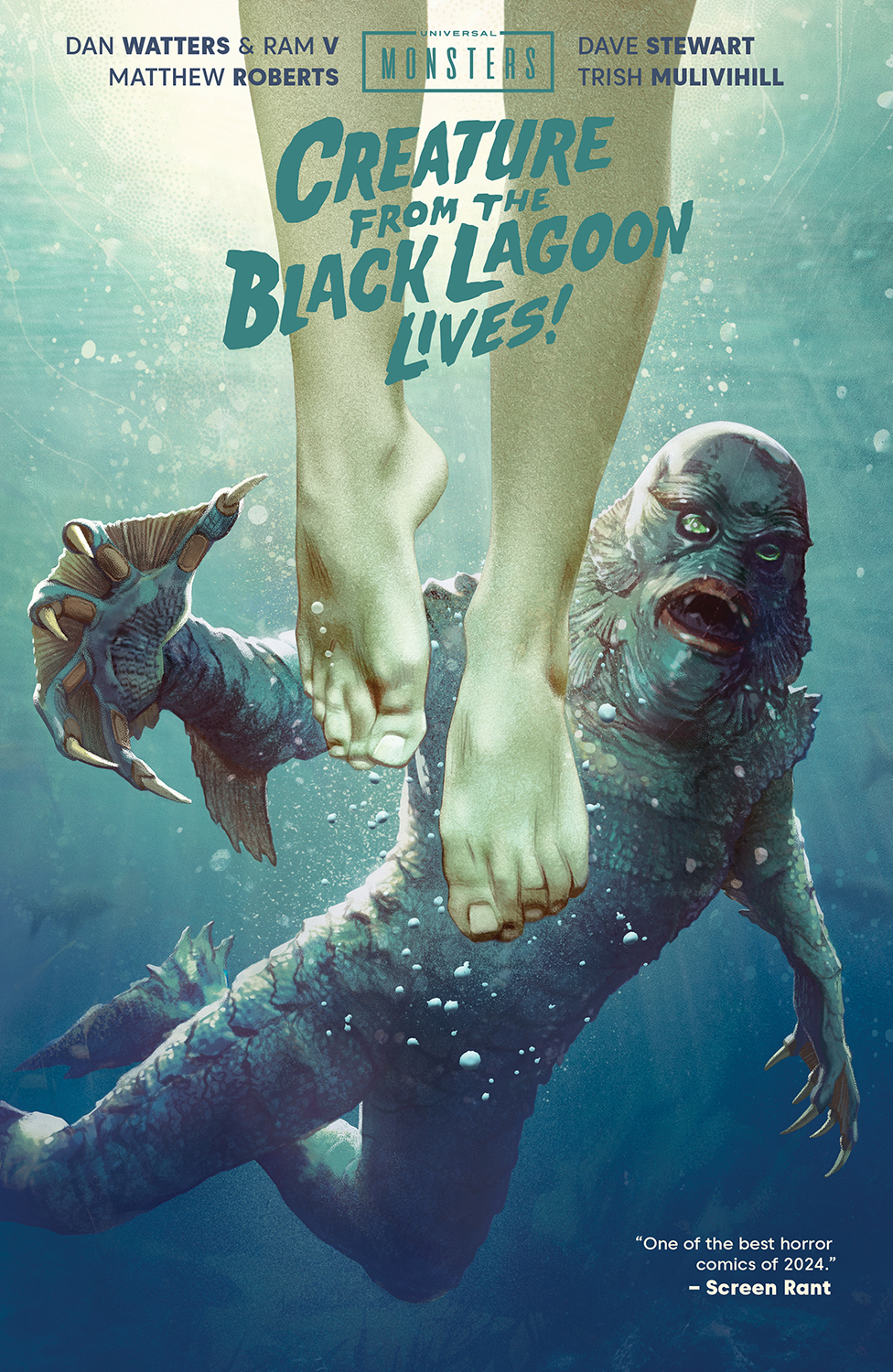 Universal Monsters Creature from the Black Lagoon Lives Hardcover Graphic Novel Volume 1 Direct Market Exclusive Joshua Middleton