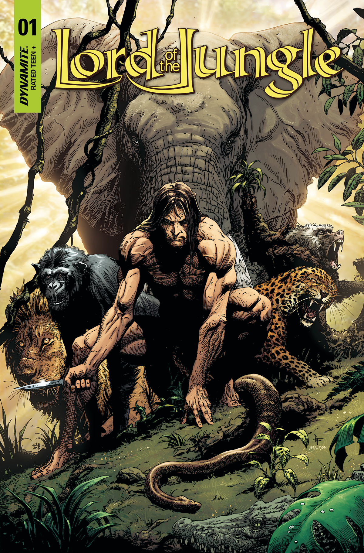Lord of the Jungle #1 Cover A Frank
