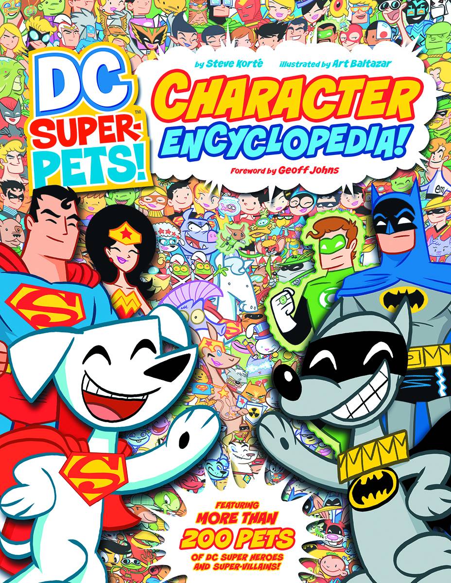 DC Super Pets Character Encyclopedia Young Reader Graphic Novel