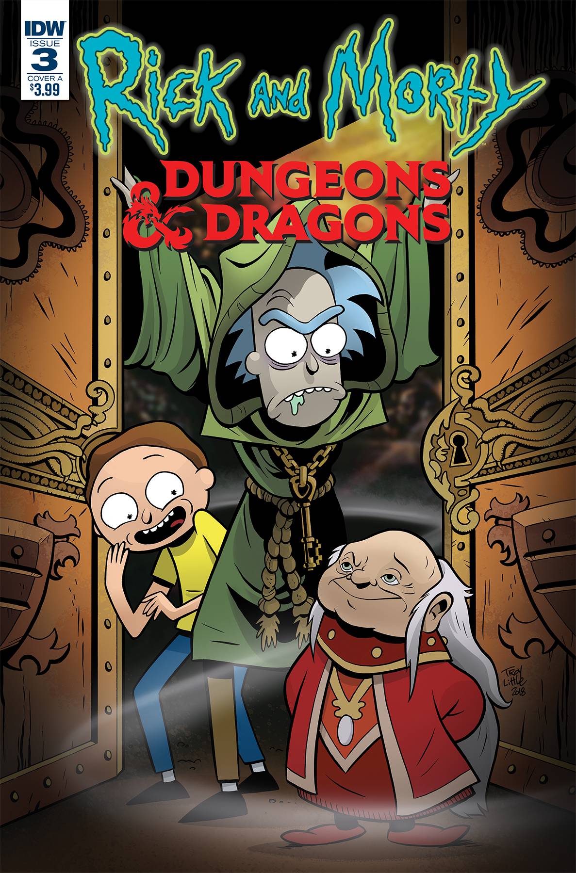 Rick and Morty Vs Dungeons & Dragons #3 Cover A Little (Of 4)