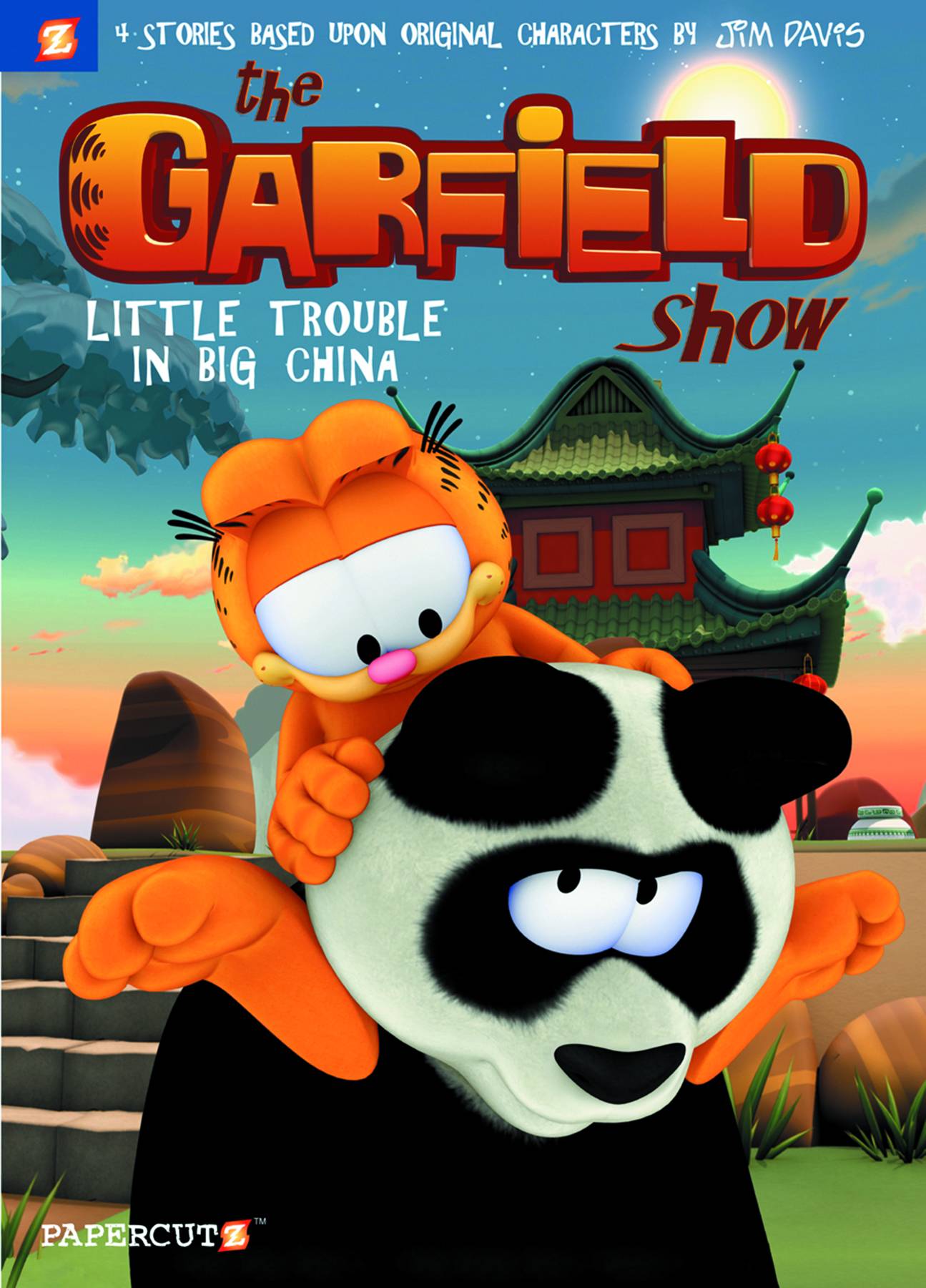 Garfield Show Graphic Novel Volume 4 Little Trouble Big China