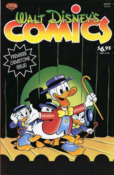 Walt Disney's Comics And Stories #634-Very Fine (7.5 – 9)