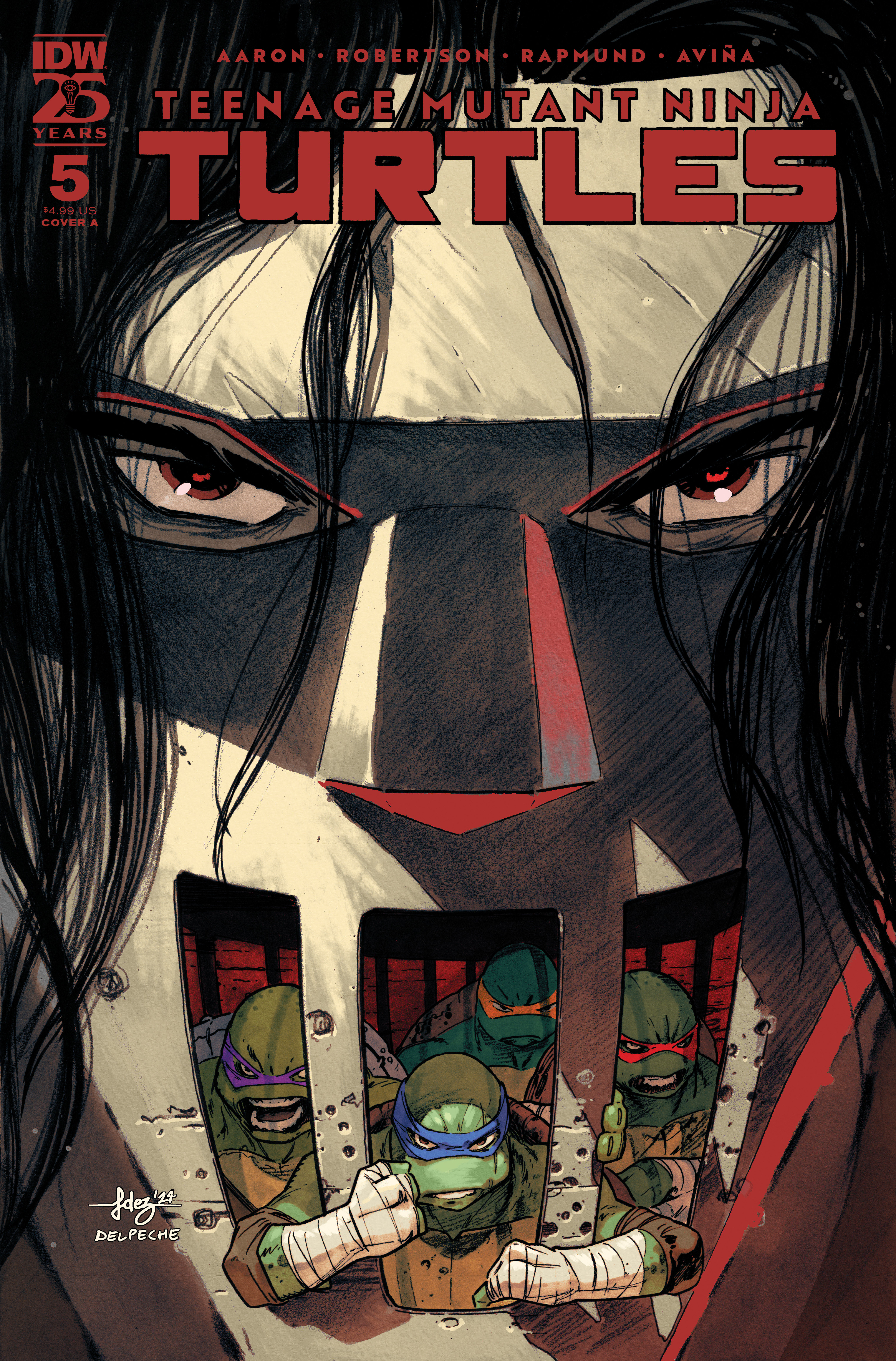 Teenage Mutant Ninja Turtles #5 Cover A Fernandez 2024