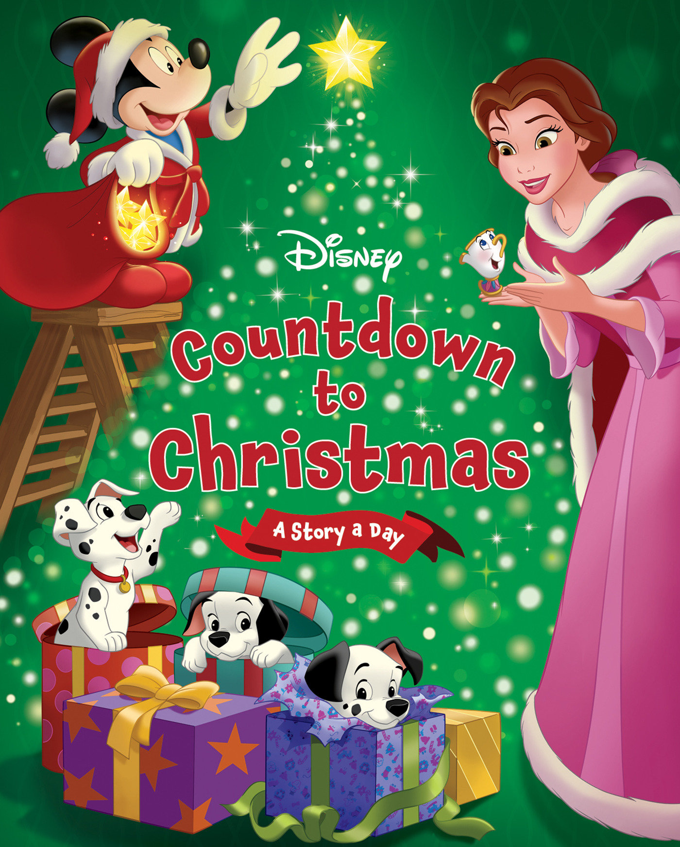 Disney'S Countdown To Christmas (Hardcover Book)