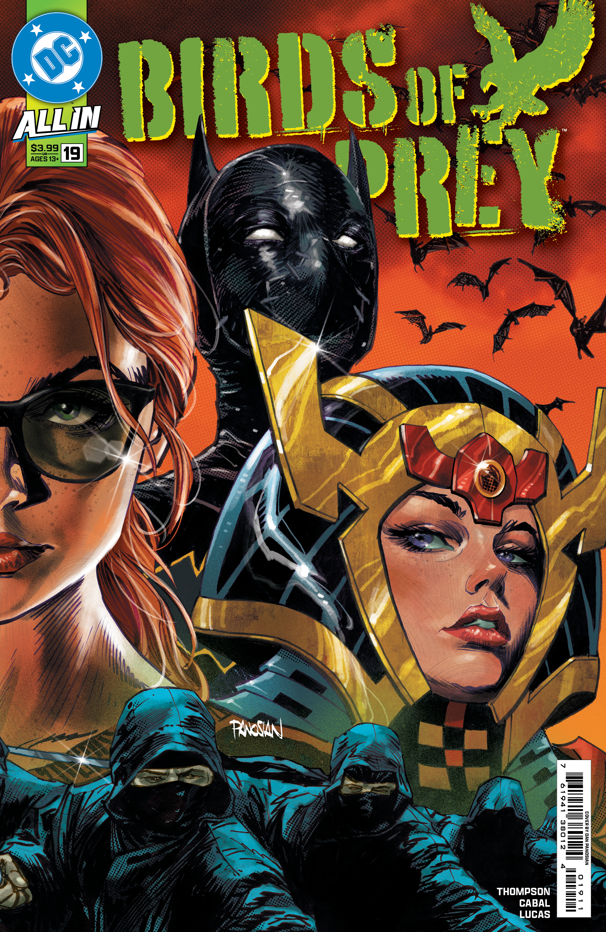 Birds of Prey #19 Cover A Dan Panosian