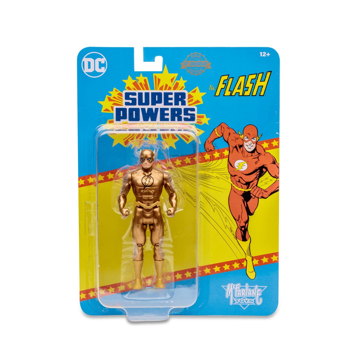 DC Super Powers Wave 6 The Flash (Gold Edition) 4 1/2-Inch Scale Action Figure