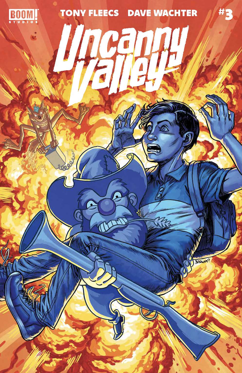Uncanny Valley #3 Cover B Browne (Of 6)