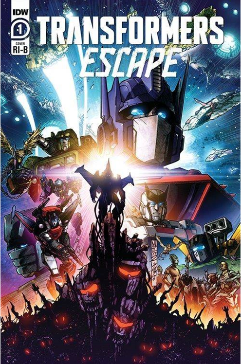 Transformers Escape #1 25 Copy Milne Incentive Cover (Of 5)