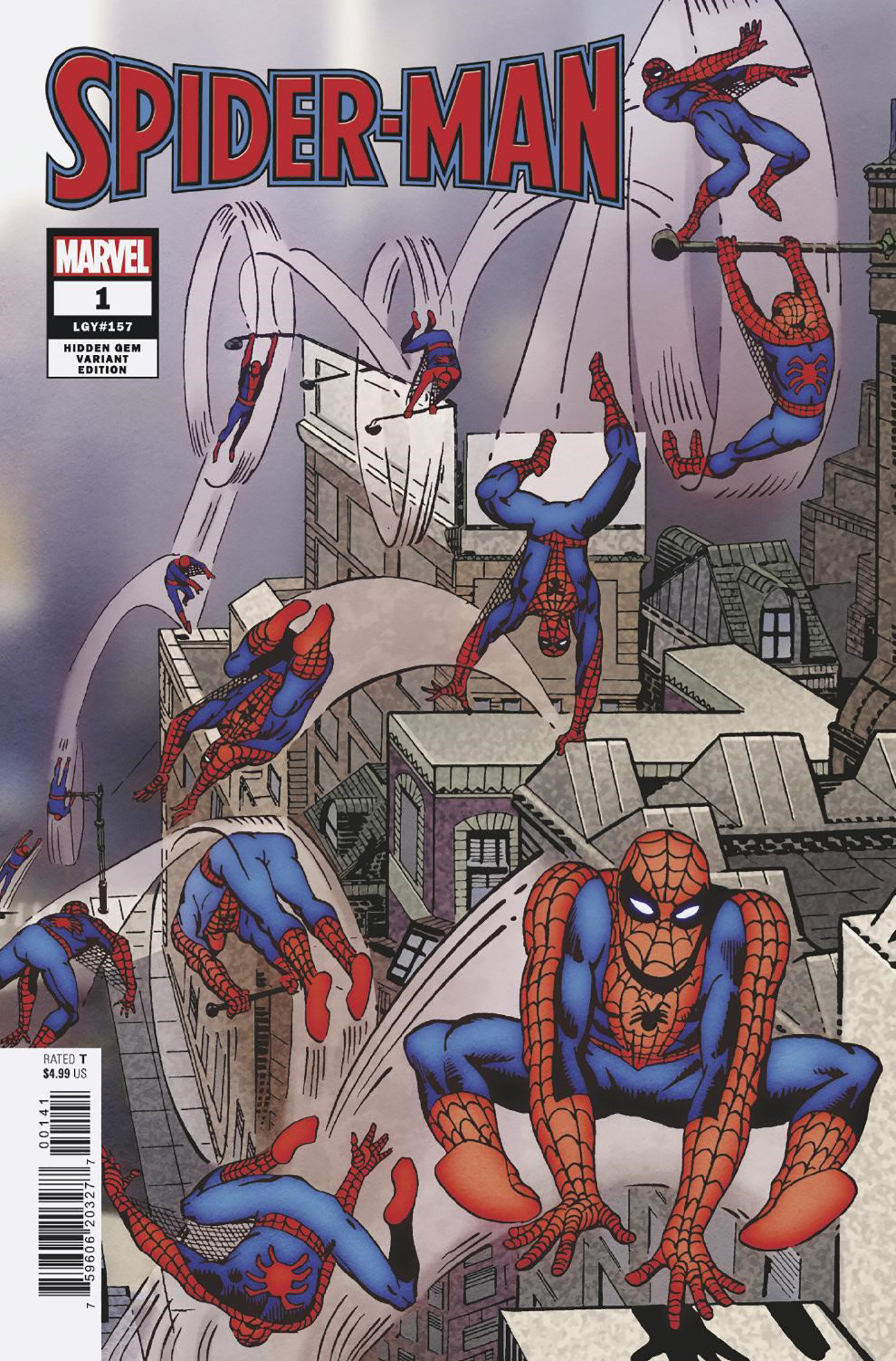Spider-Man #1 1 for 100 Incentive Ditko Hidden Gem Variant