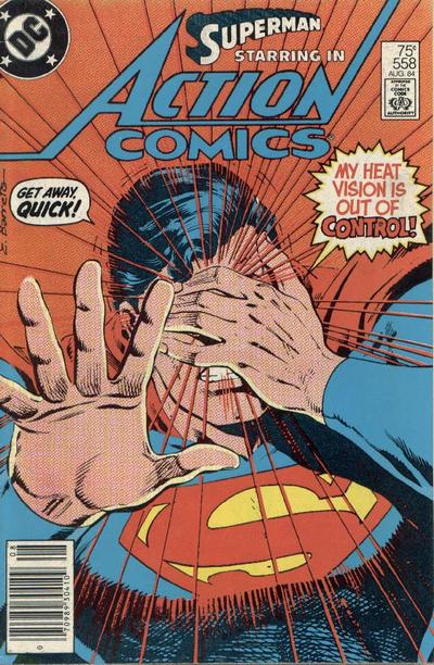 Action Comics #558 [Newsstand]