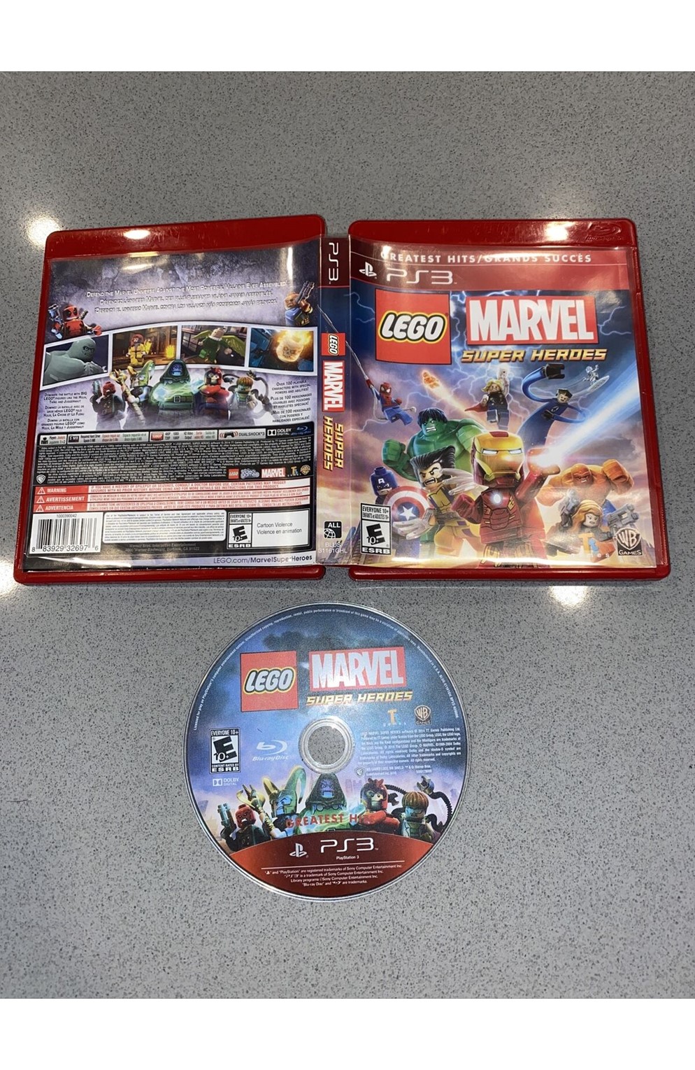 Playstation 3 Ps3 Lego Marvel Heroes