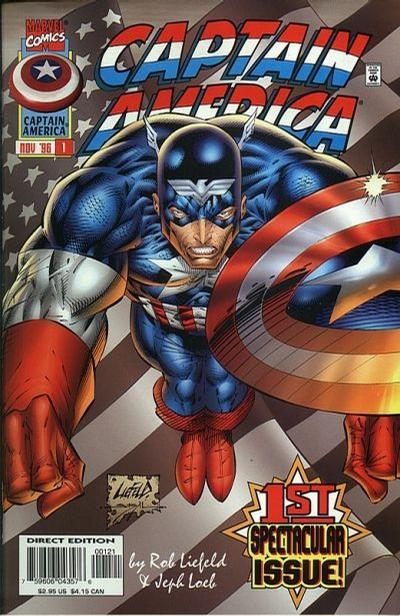 Captain America #1 [Variant Edition]-Near Mint (9.2 - 9.8) [1St App. of Rikki Barnes - "Bucky"]