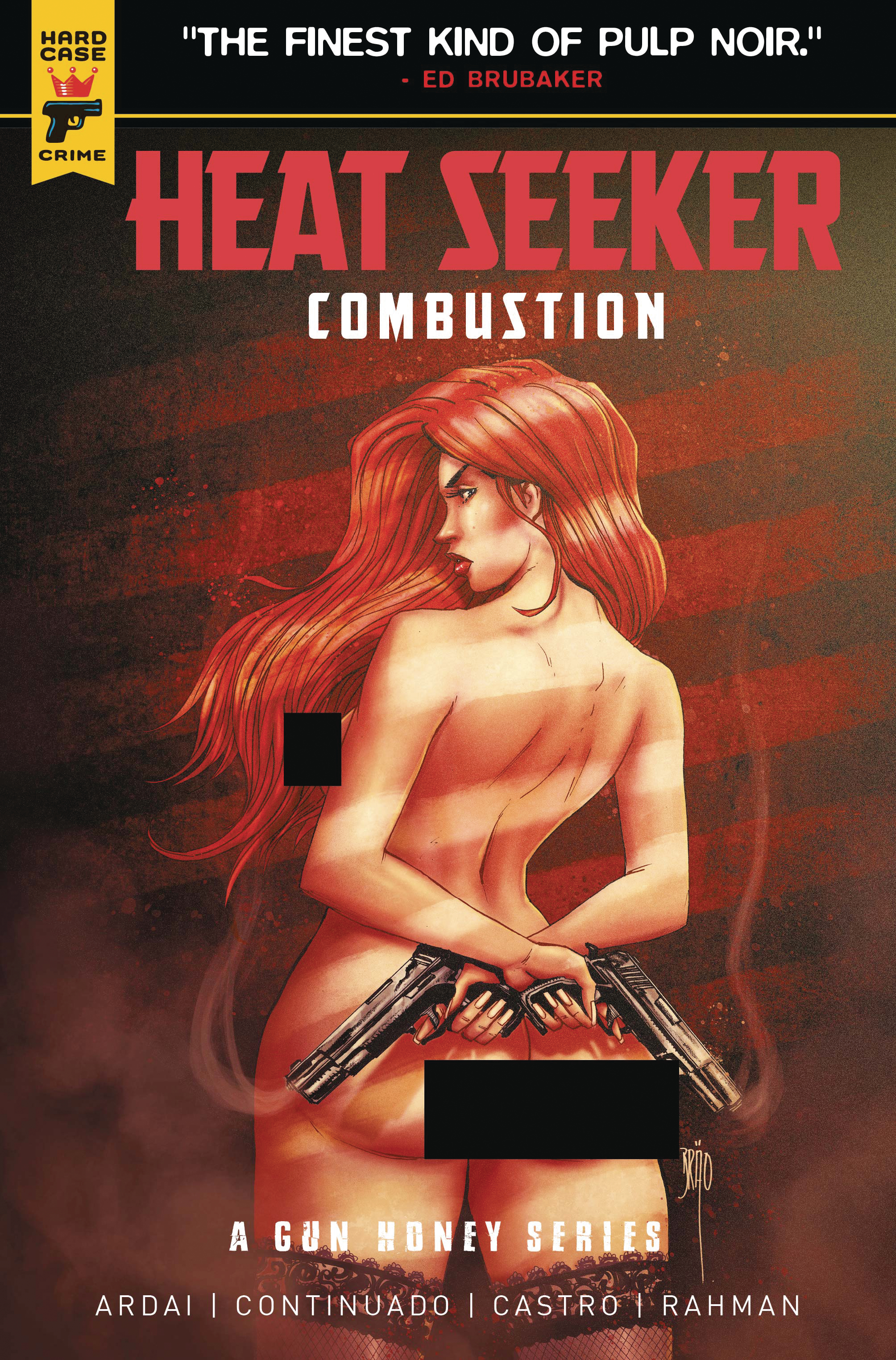 Heat Seeker Combustion Gun Honey Series #2 Cover G Brao Nude Bagged (Mature)